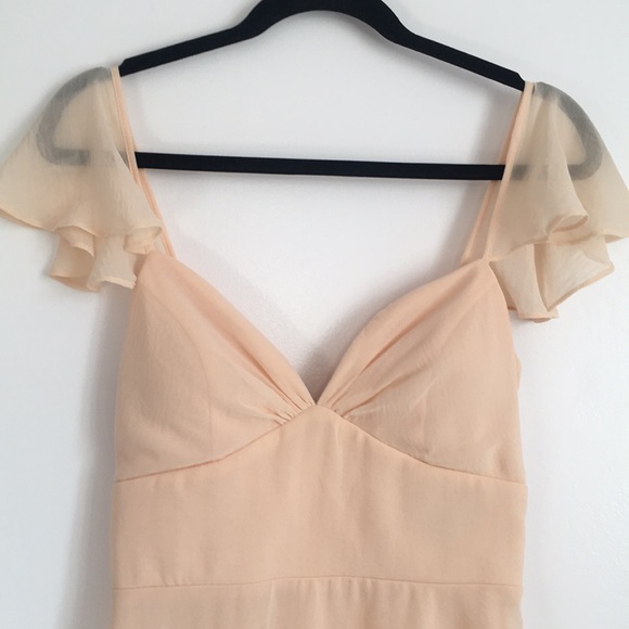 Flutter Sleeve Dress - Picture 2 of 4